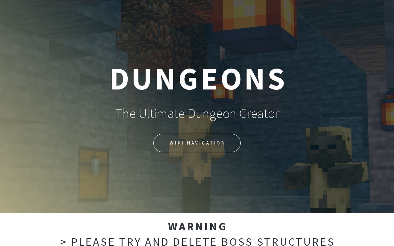 Carrd profile picture for @dungeons
